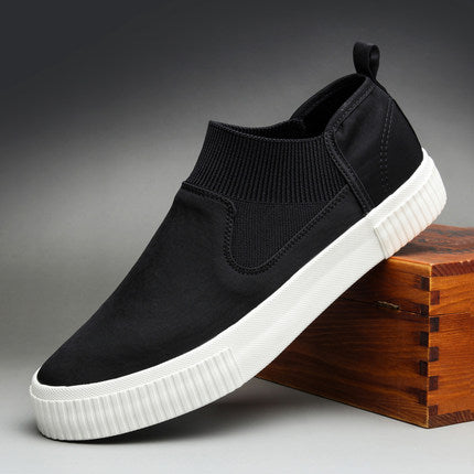 Importé - Chaussure Homme Montantes stretch Décontractées En Toile