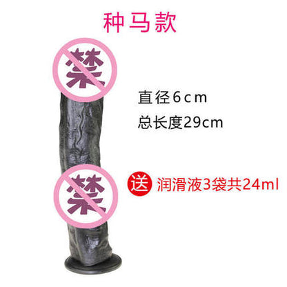 Importé - SEXTOYS GODE VENTOUSE EXTRA EPAIS En Silicone - (6x29cm)