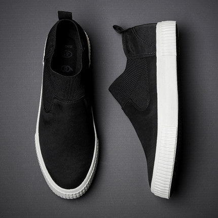 Importé - Chaussure Homme Montantes stretch Décontractées En Toile