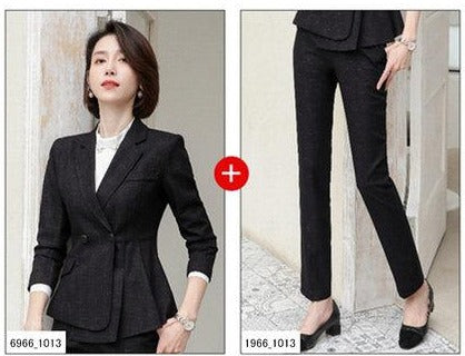 Importé - Ensemble Costume Tailleur Femme 2-3 Pièces Slim Fit Premium