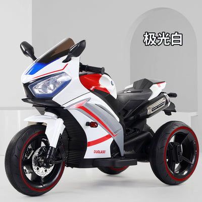 Importé - Moto Électrique A Trois Roues Pour Enfant Avec Batterie Télécommandée De 1 A 7 ans