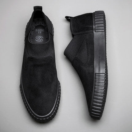 Importé - Chaussure Homme Montantes stretch Décontractées En Toile