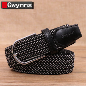 Importé - Ceinture Sport Homme En Toile Tissée Elastique à Boucle Ardillon