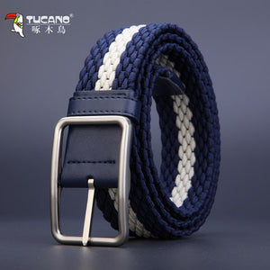 Importé - Ceinture Homme Sport Décontractée en Toile Elastique Tissée
