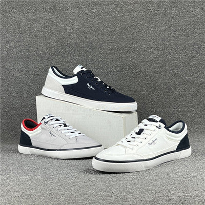 Importé - PEPE JEANS Chaussure Homme Sport Tennis Confort Bi-Matière
