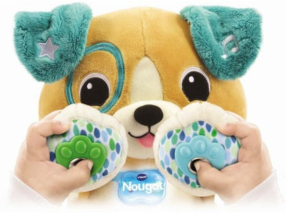 VTECH-NOUGAT,MON AMI PATTES MAGIQUES-MARRON/BEIGE/VERT