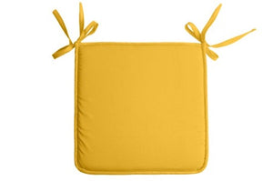 Galette De Chaise 38x38cm Nelson Jaune