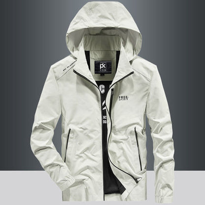 Importé - Nouveauté Pull-over A Capuche Slim Homme  Haut De Gamme Col Montant