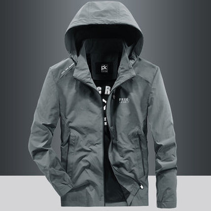 Importé - Nouveauté Pull-over A Capuche Slim Homme  Haut De Gamme Col Montant