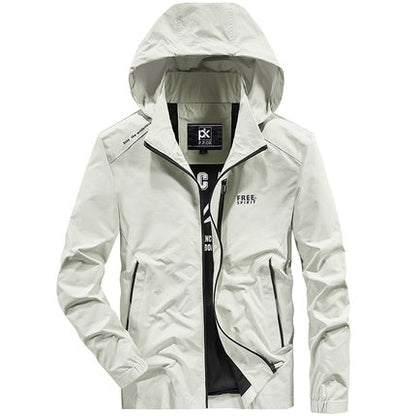 Importé - Nouveauté Pull-over A Capuche Slim Homme  Haut De Gamme Col Montant