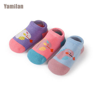 Importé - Lot de 3 Paires de Chaussette Bébé/Enfant 100% Coton