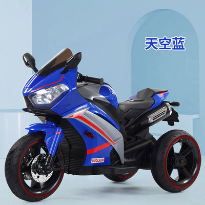 Importé - Moto Électrique A Trois Roues Pour Enfant Avec Batterie Télécommandée De 1 A 7 ans