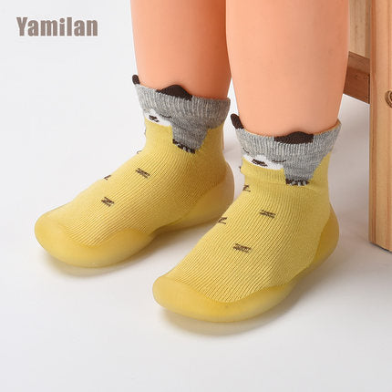 chaussons-chaussettes bébé antidérapants