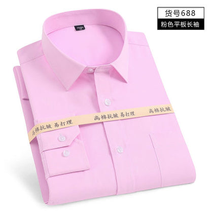 Importé - Chemise Homme à Cravate Manches Longues