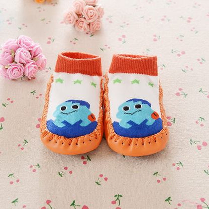 Importé - Chaussons Bébé/Enfants 100% Coton Antidérapant