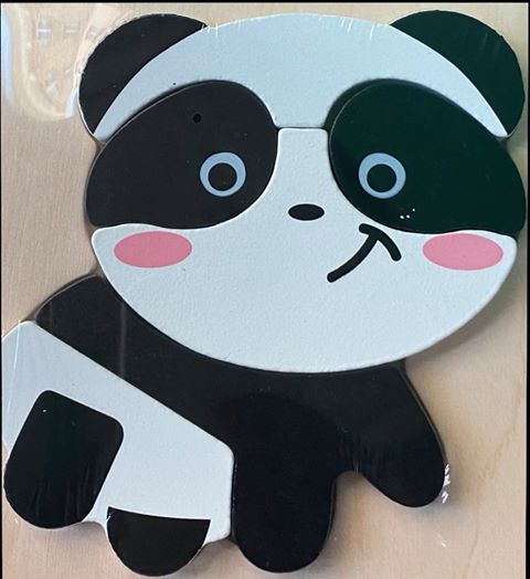 Importé - PUZZLE EN BOIS / PANDA