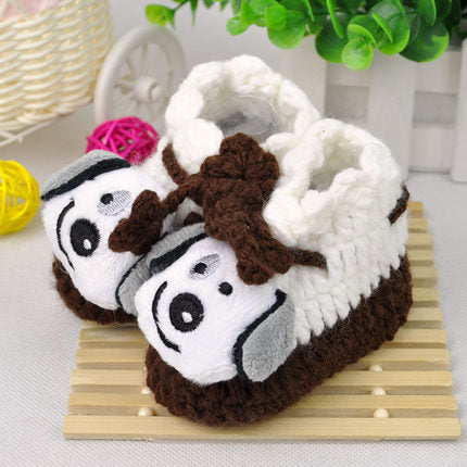 Importé - Chaussons Bébé/Enfants en laine de 0 à 6 Mois