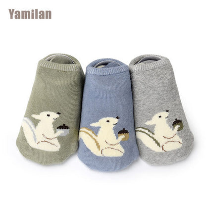 Importé - Lot de 3 Paires de Chaussette Bébé/Enfant 100% Coton