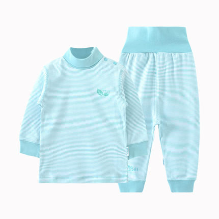 Importé - Ensemble Pijama à Rayures 100% Coton Bébé 0 à 3mois