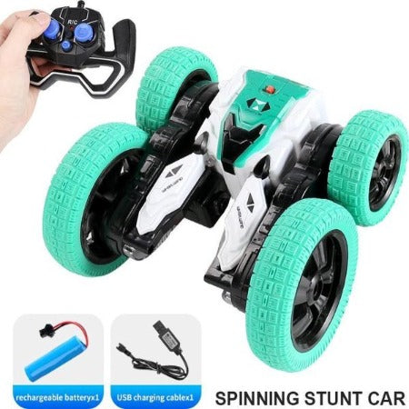 Véhicule A Cascade r/c Stunt Car Vert