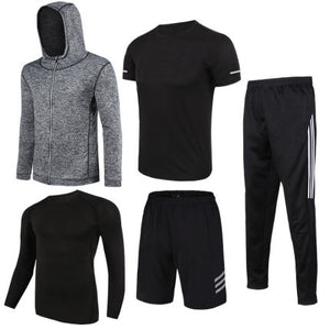 Importé - Ensemble Sport Décontracté Homme 5 pièces