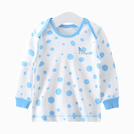 Importé - Vêtements Bébé Pull-over Col enveloppe 100% Coton