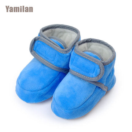 Importé - Chaussons Bébé/Enfants en Tissu Antidérapant 0-1 Ans