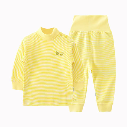 Importé - Ensemble Pijama à Rayures 100% Coton Bébé 0 à 3mois