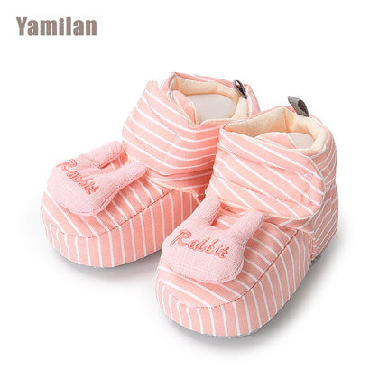 Importé - Chaussons Bébé/Enfants 100% Coton Antidérapant de 0 -12 Mois