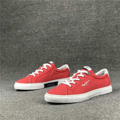 Importé - PEPE JEANS Chaussure Homme Sport Tennis en Toile