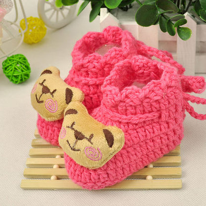 Importé - Chaussons Bébé/Enfants en laine de 0 à 6 Mois