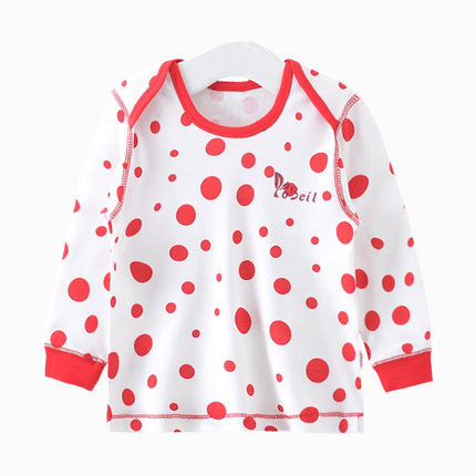 Importé - Vêtements Bébé Pull-over Col enveloppe 100% Coton
