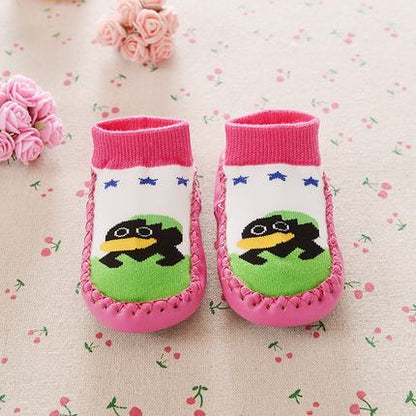 Importé - Chaussons Bébé/Enfants 100% Coton Antidérapant