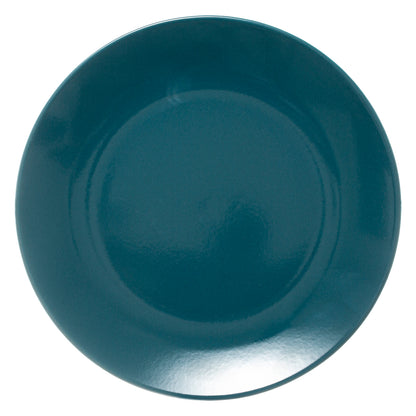 ASSIETTE A DESSERT EN FAIENCE RONDE-21CM-COLORAMA VERT