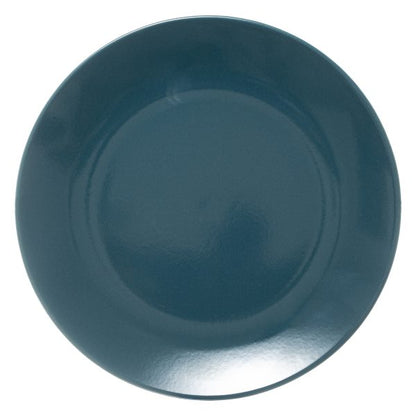 ASSIETTE A DESSERT EN FAIENCE RONDE-21CM-COLORAMA VERT