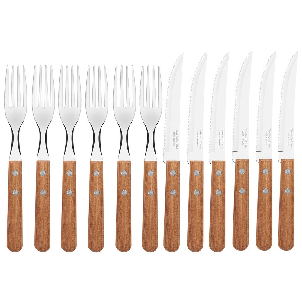 Couteau à couverts en acier inoxydable -12Pcs