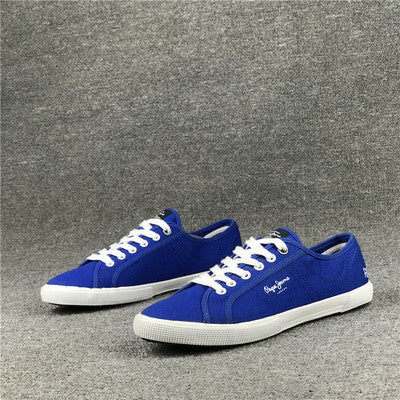 Importé - PEPE JEANS Chaussure Homme Sport Tennis en Toile