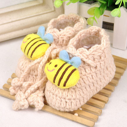 Importé - Chaussons Bébé/Enfants en laine de 0 à 6 Mois