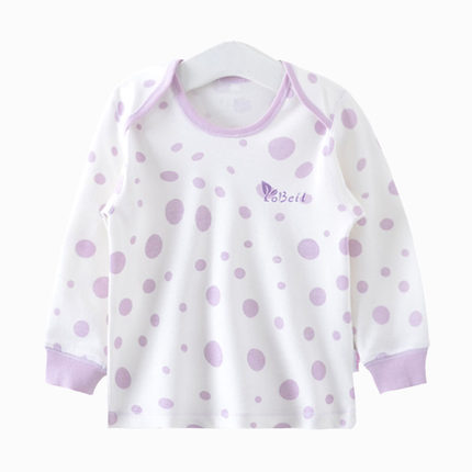 Importé - Vêtements Bébé Pull-over Col enveloppe 100% Coton