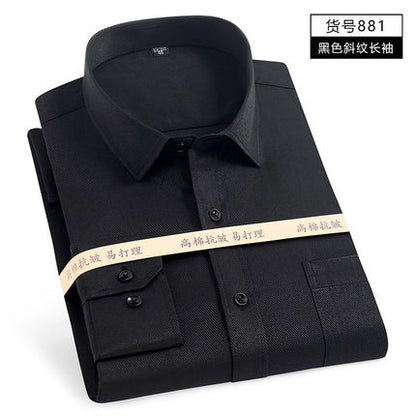 Importé - Chemise Homme à Cravate Manches Longues