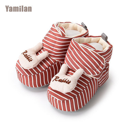 Importé - Chaussons Bébé/Enfants 100% Coton Antidérapant de 0 -12 Mois