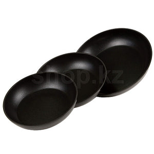 Poêle bergner-3pcs+manche amovible click et Cook-noir