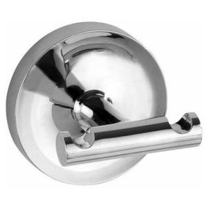 Patère de douche 2 crochets en zinc a fixer-5x5x7cm-61901