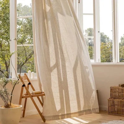 RIDEAU PRET A POSER 140X260CM VOILAGE SOPHORA CHENE
