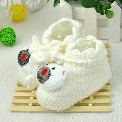 Importé - Chaussons Bébé/Enfants en laine de 0 à 6 Mois