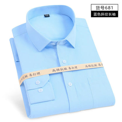 Importé - Chemise Homme à Cravate Manches Longues