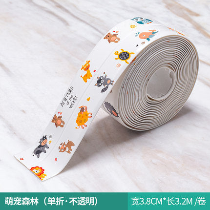 Importé - Décoration Bébé/Enfant Autocollant de Sol avec motifs variés