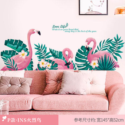 Importé - Décoration Murale Rose Bébé/Enfant