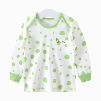 Importé - Vêtements Bébé Pull-over Col enveloppe 100% Coton