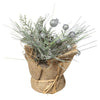 PLANTE ARTIFICIELLE 16CM DANS POT EN JUTE